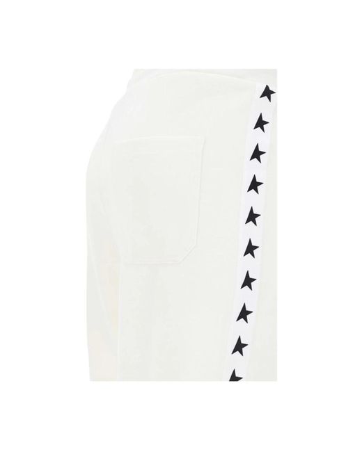 Golden Goose Deluxe Brand White Sweatpants for men