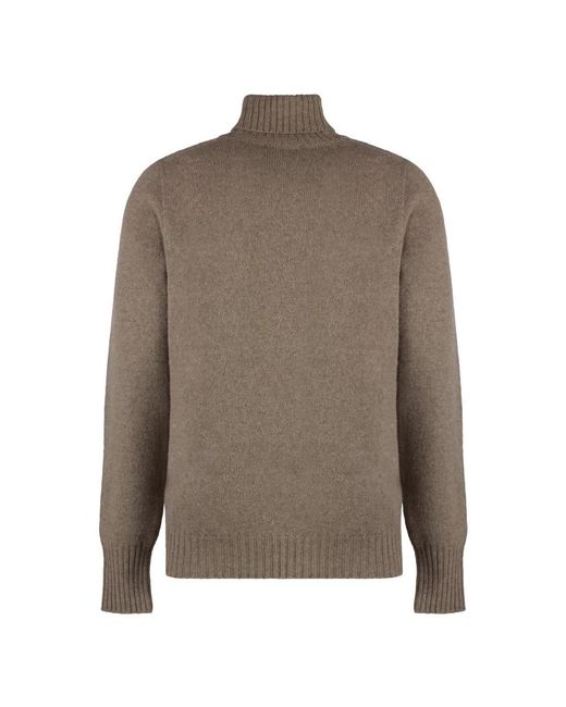 Drumohr Brown Turtlenecks for men