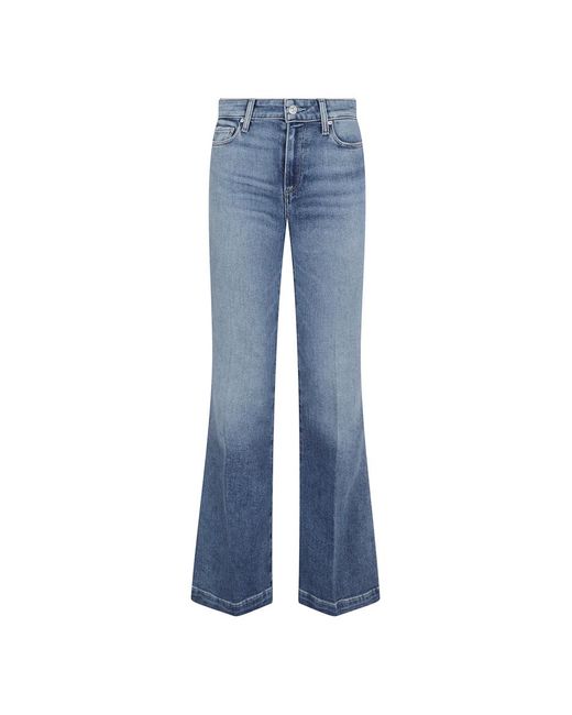 PAIGE Flared Jeans in het Blue