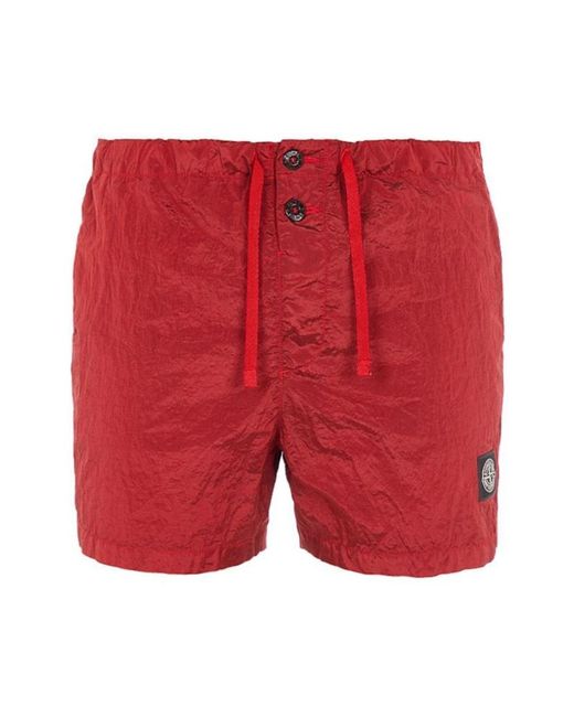 Stone Island Red Beachwear for men