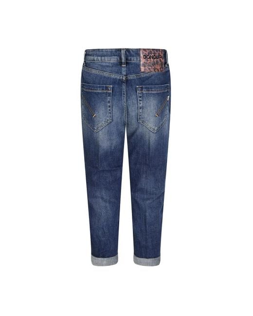Dondup Blue Cropped Jeans