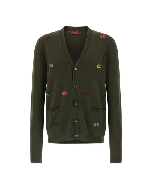 Gucci Green Cardigans for men