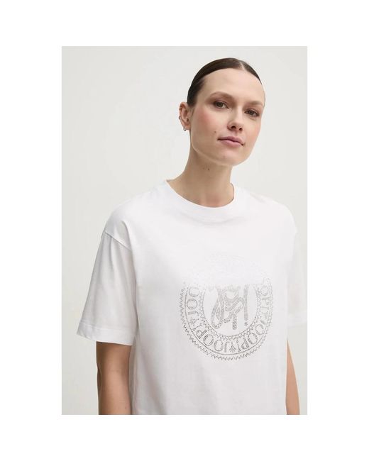 Joop! Tops ,Wit ,Katoen Teggi T-Shirt in het White