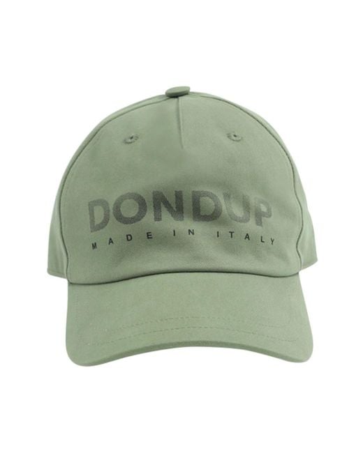 Dondup Green Caps for men
