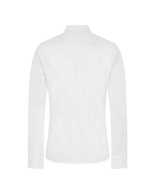 Boss White Formal Shirts for men