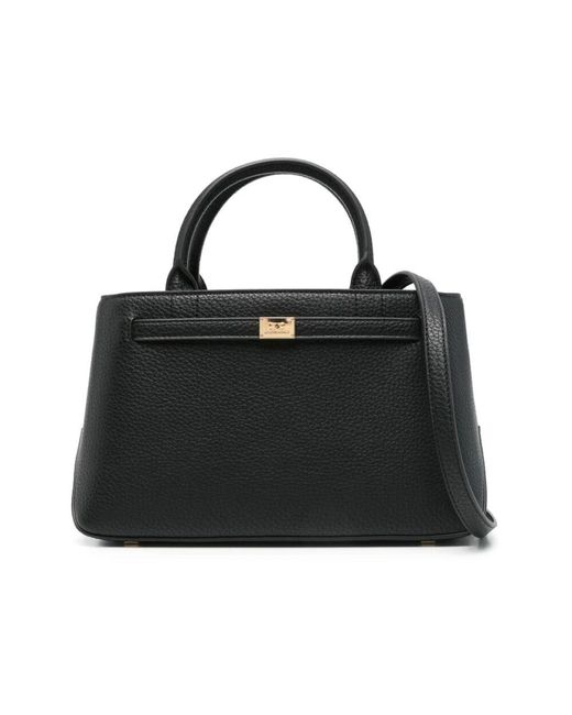 Elisabetta Franchi Black Schwarze Handtasche Mit Top-Griff