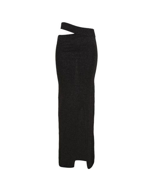 Maxi Skirts Akep en coloris Black