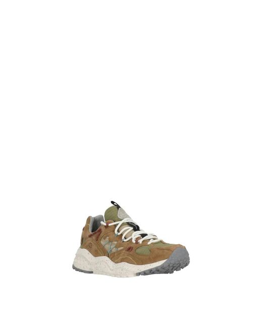 Flower Mountain Natural Sneakers for men