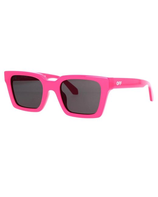 Off-White c/o Virgil Abloh Pink Sunglasses