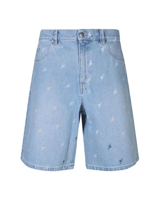 Denim Shorts Axel Arigato de hombre de color Blue