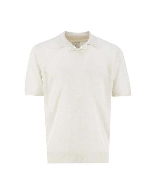Eleventy White Polo Shirts for men