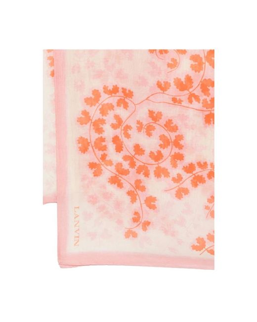 Lanvin Pink Scarves