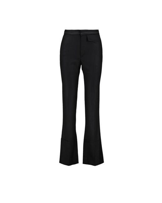 Pantaloni svasati di Victoria Beckham in Black