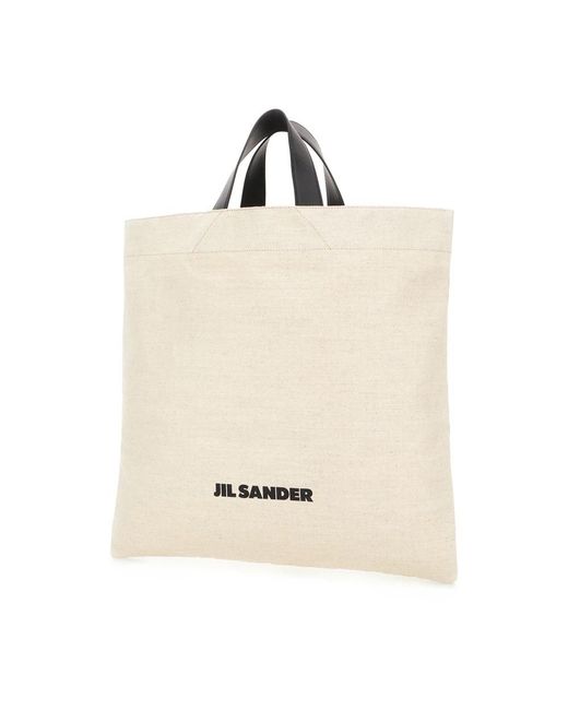 Jil Sander Natural Shopping Bags for men