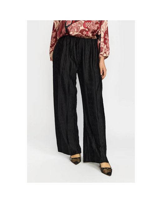 Wide Trousers di 2-Biz in Black