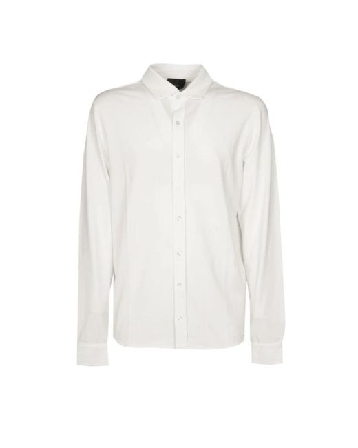 Camicia in jersey bianca di Peuterey in White da Uomo