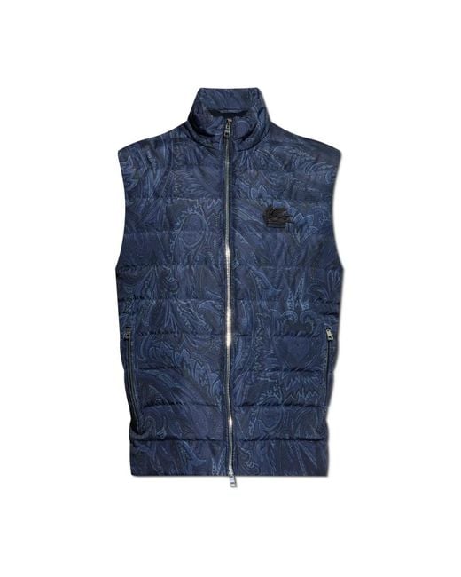 Vests Etro de hombre de color Blue
