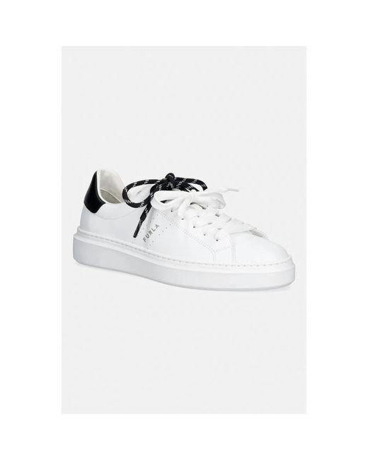 Furla White Hype Sneaker