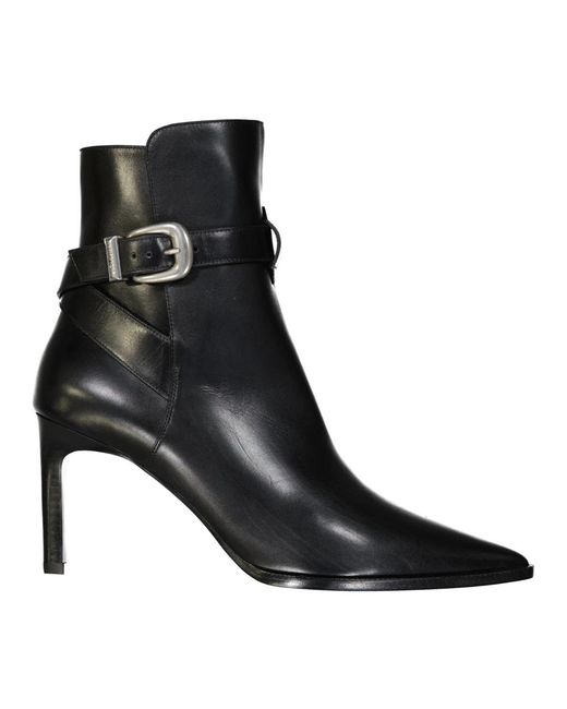 Céline Black Heeled Boots