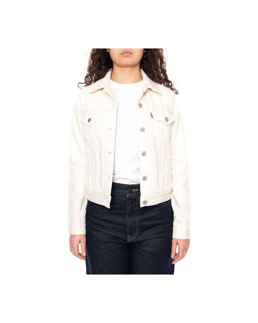Levi's White Jackets