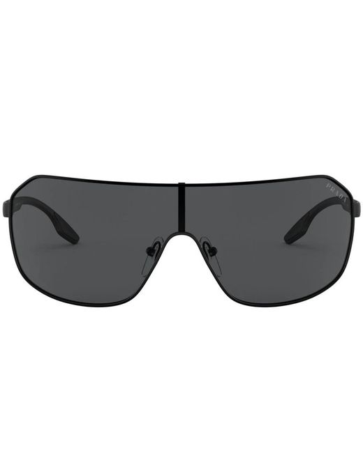 Prada Sonnenbrille rote Linie SPS 53V in Gray für Herren