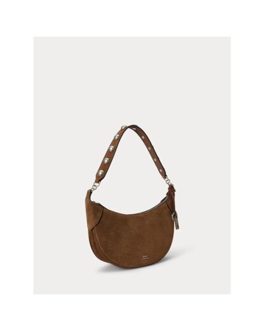 Polo Ralph Lauren Brown Shoulder Bags