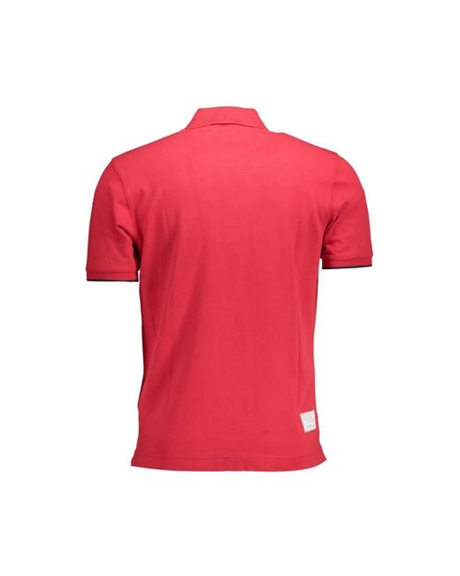 La Martina Red Polo Shirts for men