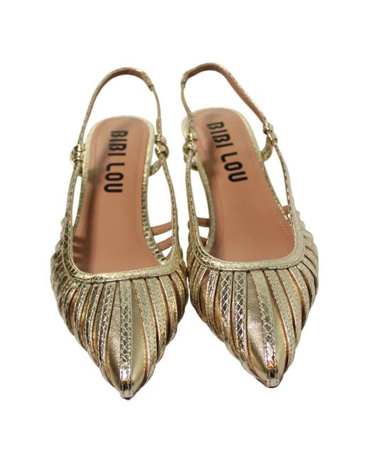 Bibi Lou Metallic Pumps