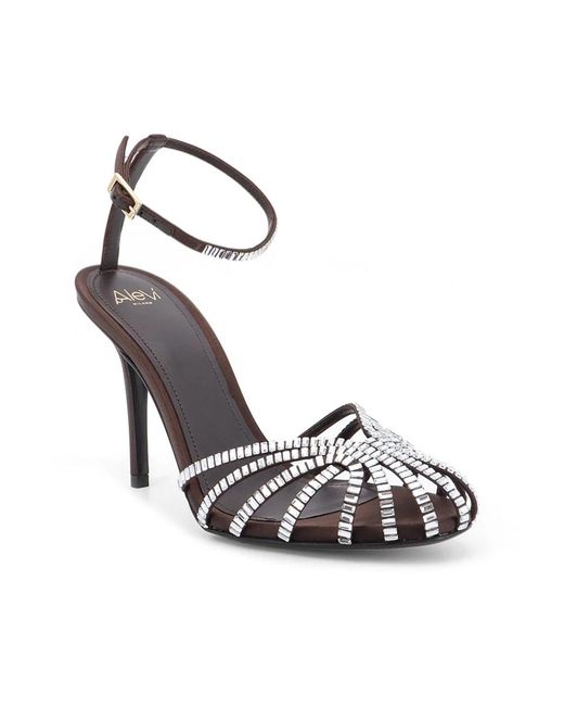 ALEVI Brown High Heel Sandals