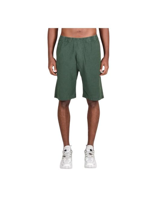 Barena Green Casual Shorts for men