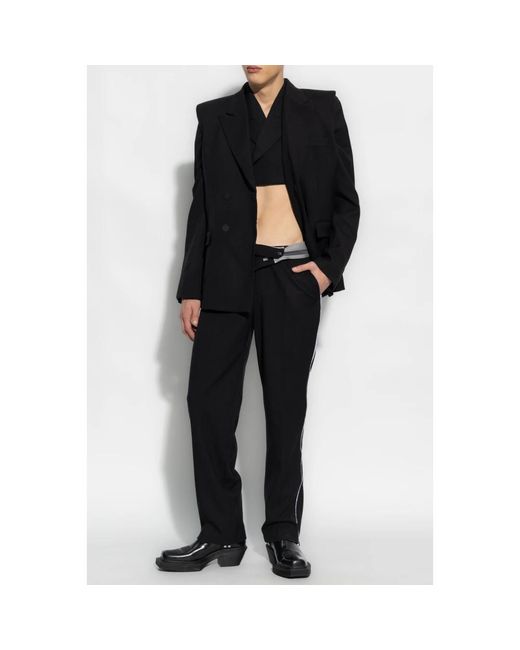 VTMNTS Black Waistcoats for men