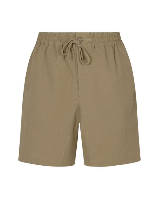 Maison Kitsuné Natural Casual Shorts for men