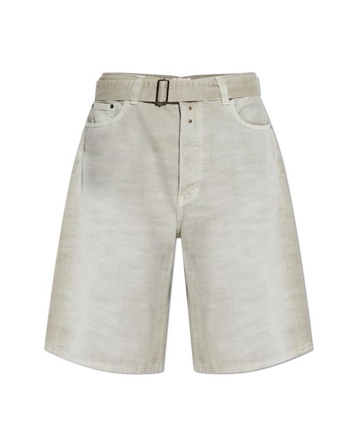 Haikure Gray Denim Shorts for men