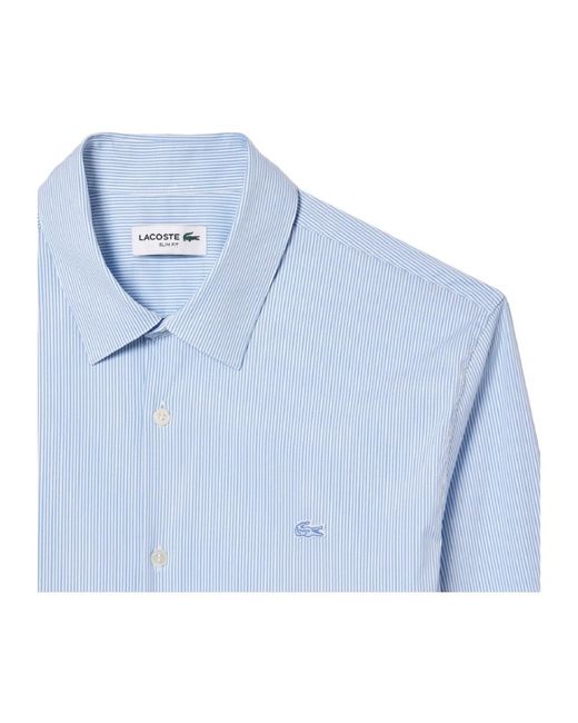 Lacoste Blue Casual Shirts for men