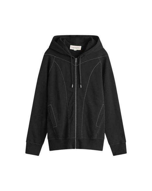 McQueen Zip-Throughs in Black für Herren