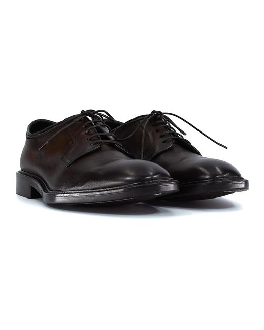 Alexander Hotto Black Dress Shoes for men