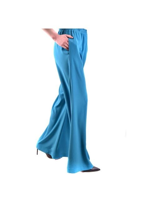 Gianluca Capannolo Blue Wide Trousers