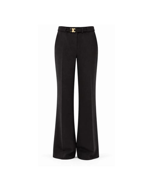 Babylon Black Wide Trousers