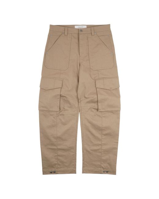 Golden Goose Deluxe Brand Natural Wide Trousers for men