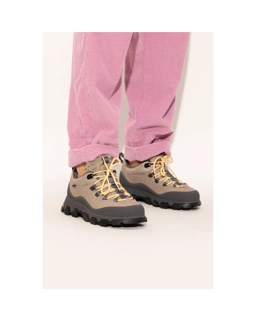Ugg Schoenen ,Leer Metrotrek Hiker Enkellaarsjes in het Brown