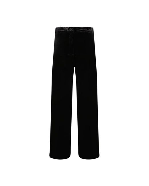 Blanca Vita Black Wide Trousers