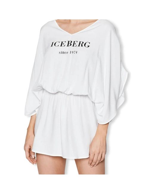 Iceberg White Day Dresses