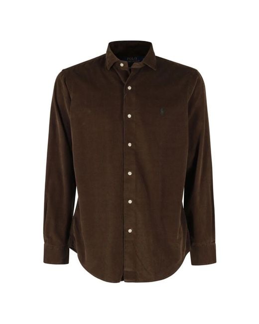 Polo Ralph Lauren Brown Casual Shirts for men