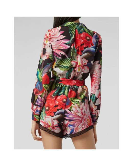 Playsuits Philipp Plein de color Red