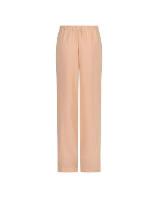 Fabiana Filippi Natural Satinhose mit elastischem bund
