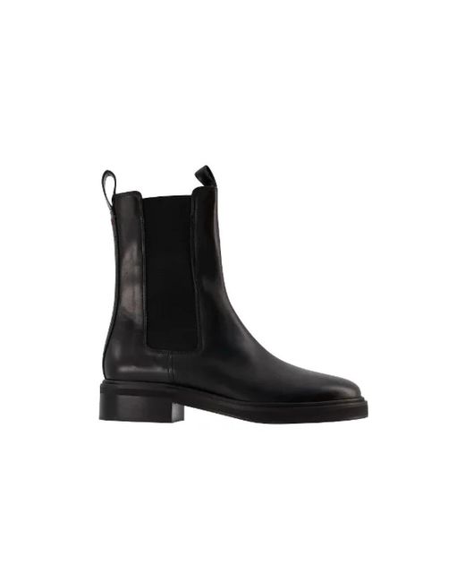 Aeyde Black Chelsea Boots