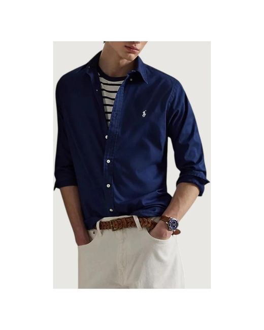 Polo Ralph Lauren Blue Casual Shirts for men