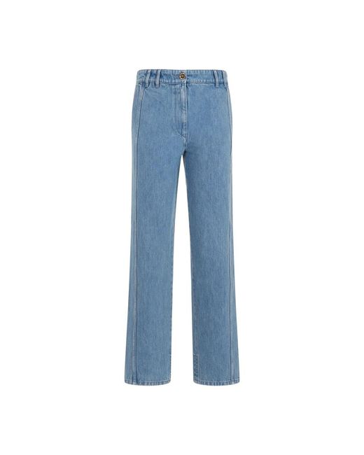 Straight jeans Patou de color Blue