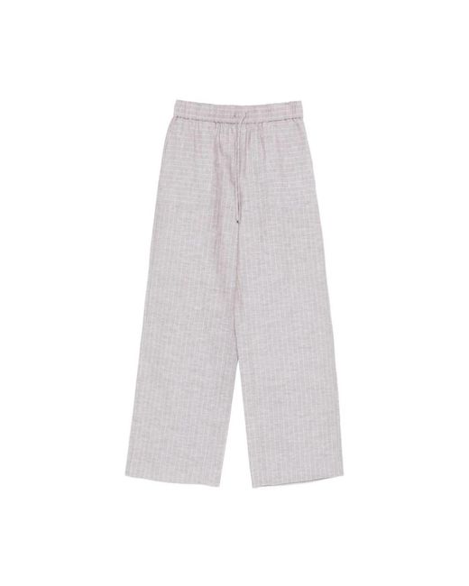 Max Mara Wide Broek in het Gray