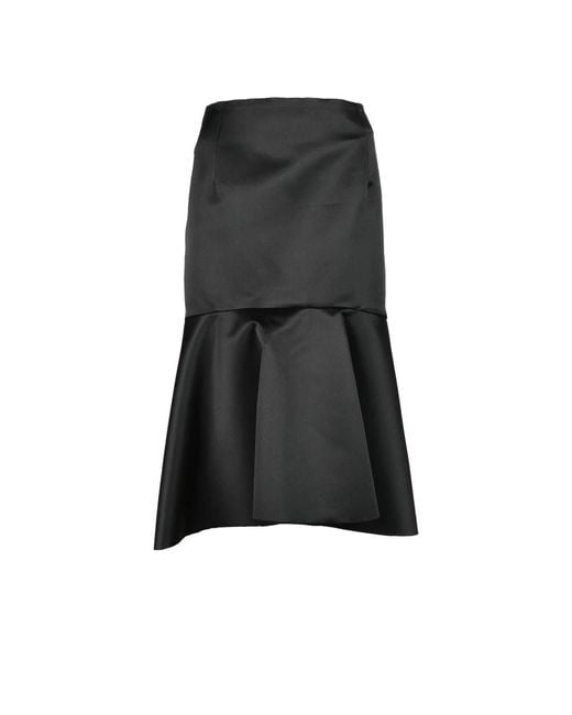 Balenciaga Midi Skirts in het Black